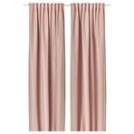 IKEA VILBORG karartma perde/2 kanat pembe - 50586013