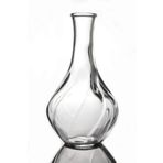 IKEA VILJESTARK Vazo, İnce Boyun Vazosu, Çiçek Saksısı, Dekorasyon için Masa Vazosu (Şeffaf Cam - 17 cm)