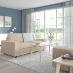 IKEA VIMLE 2'li kanepe hallarp bej - 89400561