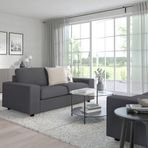 IKEA VIMLE 2'li kanepe hallarp gri - 29400564