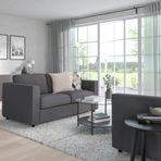IKEA VIMLE 2'li kanepe hallarp gri - 69399002