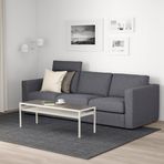 IKEA VIMLE 3'lü kanepe gunnared orta gri - 09399024