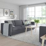 IKEA VIMLE 3'lü kanepe gunnared orta gri - 79399030