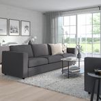 IKEA VIMLE 3'lü kanepe hallarp gri - 29399042