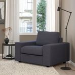 IKEA VIMLE tekli koltuk gunnared orta gri - 99477183