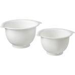 IKEA Vıspad Beyaz 2'li Karıştırma Kabı
