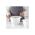 IKEA VISPAD Mutfak Karıştırma Kabı Beyaz, 2 Parça Set, 2,3 lt ve 3,7 lt