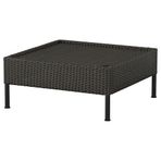 IKEA VITTSKAR bahçe koltuğu oturma bölmesi koyu gri - 50575199