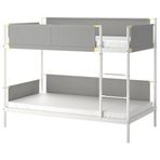 IKEA VITVAL ranza beyaz-açık gri - 80411272