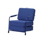 IKEA yatar koltuk, knisa parlak mavi