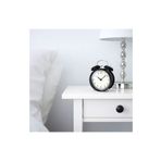 IKEA Yükseklik: 14 Cm Çap: 10 Cm Siyah Saat Çerçevesi:çelik Çalar Saat