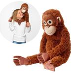 Ikea Yumuşak Oyuncak Maymun Orangutan Peluş Oyuncak 66 Cm