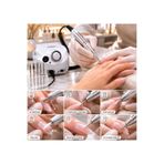 ikel elektro GLR ZS-601 Profesyonel Nail Drill Set 35.000 RPM Elektrikli Tırnak Freze Makinesi 6 Uçlu