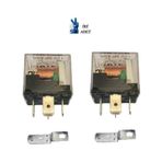 İki Adet Mini Role 12v, 5 Uçlu, 40 A, Far, Korna, Fan, Lpg Role
