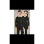 IkI BUÇUK 2320 Gümüş Unisex Çocuk Kışlık Termal Fanila