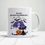Iki Cadı Bir Araya Gelmemeliydik - Cadı Kediler Kedili Kupa - 1 Adet - 199 ml