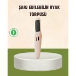 İki Hızlı Elektrikli Ayak Törpüsü Pürüzsüz Topuk Bakımı