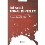 İki Sesli Tonal Dikteler-Müzik Eğitimi Yayınları