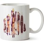 Iki Tarafı Baskılı Cup_uzumaki-S_long_life Kupa Bardak