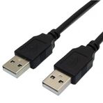 İki Ucu Usb 2.0 Erkek Kaliteli Usb Kablo 20 Cm