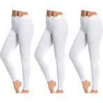 İki Yıldız Iyteks Kadın Battal Likralı Uzun Tayt 3'lü 63115 - 3XL - Beyaz