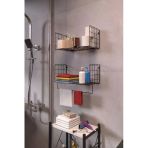 Ikili Set Banyo Mutfak Makyaj Kitap Baharat Cok Amacli Metal Raf