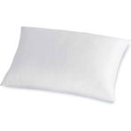 İkili Standart Düz Dış Kumaş:%100 Pamuk, İç Dolgu: Silikon Yastık, Beyaz, 2 Adet 50X70 Cm