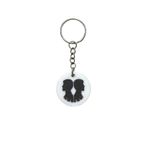 İkizler Burcu NFC Anahtarlık – Akıllı Temassız Bağlantı Özellikli Burç Anahtarlığı (3,5 cm)
