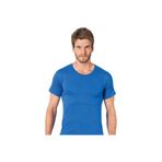 İklim Seher Yıldızı Erkek T-Shirt, Bisiklet Yaka,%100 Pamuk, Saks Mavi, 3XL Beden