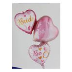 İkm Group Bride To Be 3 Katlı Kalp Folyo Balon 1 Adet 50302024
