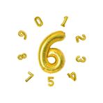 İkm Group Rakam Folyo Balon Gold Sayı Balonlar 50032024