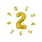 İkm Group Rakam Folyo Balon Gold Sayı Balonlar 50062024