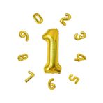 İkm Group Rakam Folyo Balon Gold Sayı Balonlar 50082024