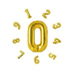 İkm Group Rakam Folyo Balon Gold Sayı Balonlar 50092024