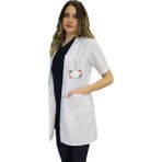 İkra Forma Ikraformaklasik Yaka Kadın Doktor Önlüğü , Hemşire , Öğretmen , Lab Eczacı Laboratuvar Önlüğü , Beyaz Önlük - XS