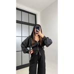 İKRAFASHİON Saten model ikili takim
