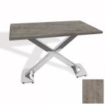 İks Masa Kromnikel (70X120 - Werzalit, Allzalit Yada Wermodin Tabla) - Kahve Oxid