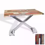 İks Masa Kromnikel (80X120 - Werzalit, Allzalit Yada Wermodin Tabla) - Redwood