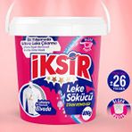 İksir İksir Leke Sökücü 800g (26 Yıkama) – Ultra Güçlü Toz Leke Çıkarıcı | İlk Yıkamada Etki, Ölçek Hediyeli