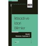 İktisadi ve İdari Bilimler Alanında Uluslararası Araştırmalar - 3 Eğitim Yayınevi