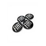 İKTUNING FIAT LOGOLU 56 MM ALÜMİNYUM 4 ADET JANT GÖBEK STICKER
