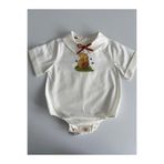 il mio bambino % 100 paumuklu Winnie the pooh konsept bebek gömlek