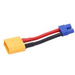Ila EC5 adaptörü, RC Bağlantı Hattı 12AWG 94mm/3,7in Uzunluk Erkek Tapı Kadın To EC3 Erkek Kablo Yeniden Kullanılabilir Konektör Sonu Güvenli Kabuk Paralel RC CAR Modeli Için Paralel