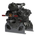 İlaçlama Makina-4 Mebranlı Pompa(145 Litre-50 Bar)