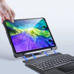 İlanib Ticaret Dux Ducis iPad 11 Pro 10.9 Kablosuz Bluetooth Klavye Touchpad Kılıf 2021-2020-2018-1852 - Belirtilmemiş - Siyah