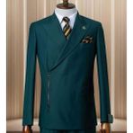 İlayda Emir Slim Fit, Fermuarlı Detaylı ,erkek Takım Elbise,yeşil - 6 Drop - 52