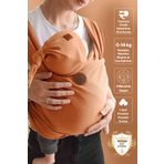 ilays beauty Premium Birinci Sınıf Pamuklu Esnek Wrap Sling Tarçın (BABYWEARİNGE ÖZEL ÜRETİM KUMAŞ)