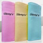 İlbay's 3’lü (Klasik Renk Serisi) Eko Paket Mikrofiber Temizlik Bezi 40X60 CM - Standart