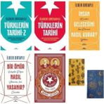 Ilber Ortaylı Set 5 Kitap-Bir Ömür Nasıl Yaşanır-Türklerin Tarihi(1-2)+2 Kitap+ 2 Not Defteri Hediye