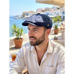 İldeşli Yazlık Ingiliz Model Kasket Erkek Peaky Blinders Yazlık Ince Şapka Cap - Standart - Lacivert